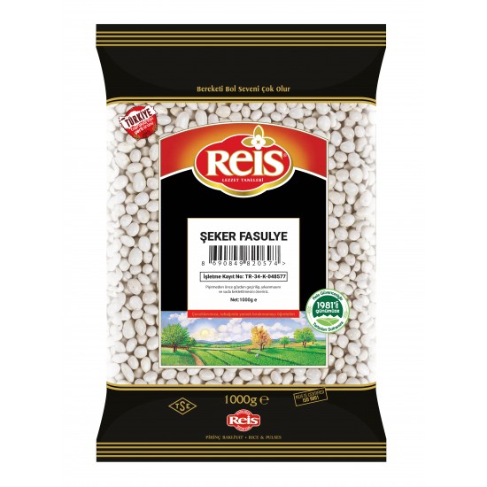 REİS ŞEKER FASULYE 1 KG